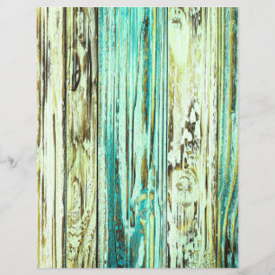 Papier scrapbook texture en bois vert rustique