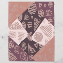 Papier scrapbooking abstrait marron