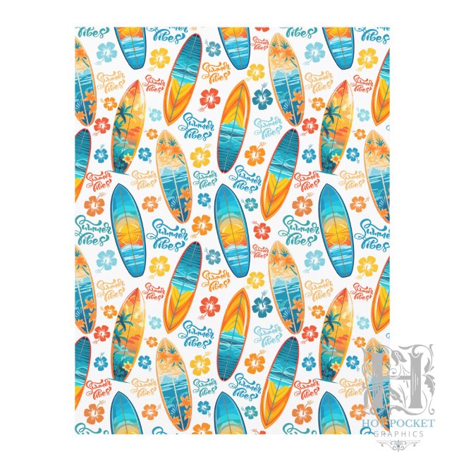 Papier scrapbooking de surf (Créateur téléchargé)
