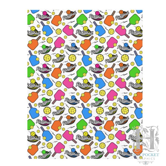 Papier scrapbooking Pickleball (Créateur téléchargé)