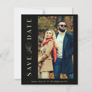 Papier Script lunaire photo Mariage noir budget