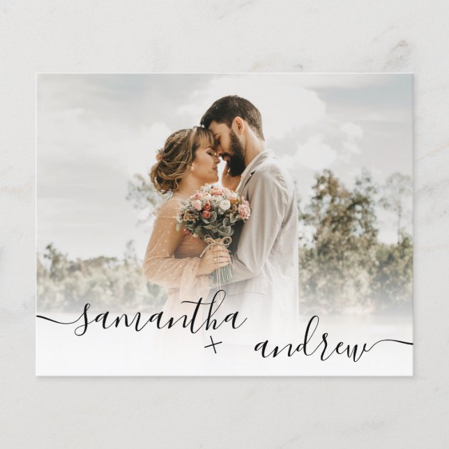 Papier Script rustique en bois brun 5 photos budget maria (Devant)