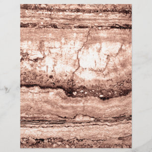 Papier Sépia beige brun moderne brûlé granit orange