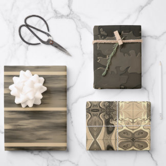 Papier "Sepia Touch" Papier à enveloppement Plat S