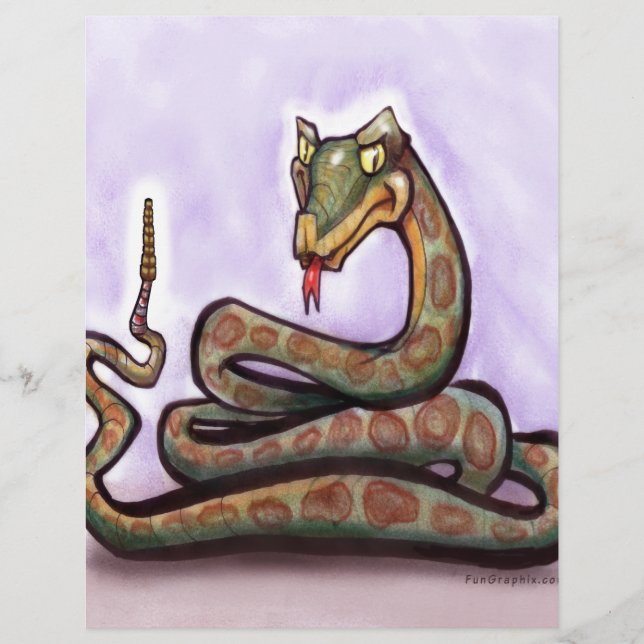 Papier Serpent (Devant)