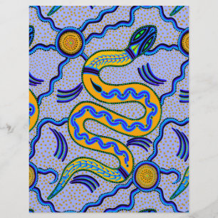 Papier Serpent tribal