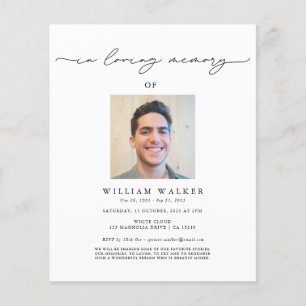 Papier Service commémoratif photo moderne Budget