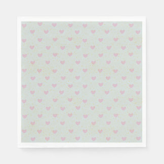 Papier Serviette en forme de cœur