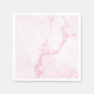 Papier Serviette en marbre rose simple et parfaite