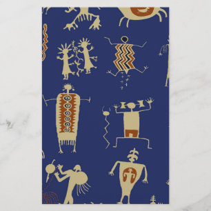Papier Shaman du Southwest Rock Art