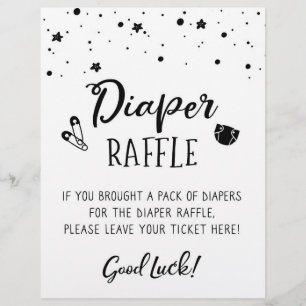 Papier SIGNER Déchets Raffin Baby shower partie Jeu
