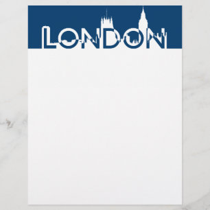 Papier Silhouette londonienne