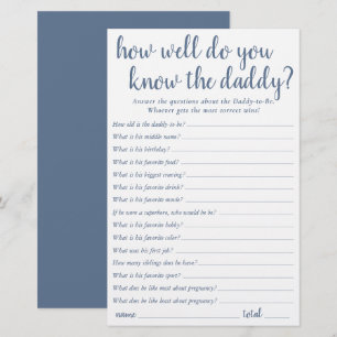 Papier Simple Comme Tu Connais Bien Papa   Dusty Blue Car