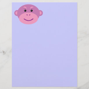 Papier Singe pourpre