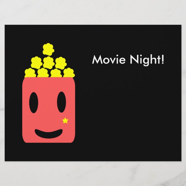 Papier Soirée cinéma ! (Devant)