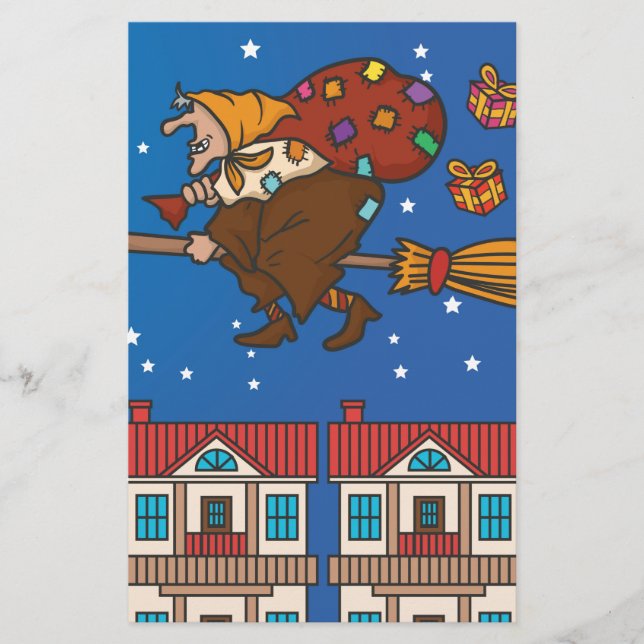 Papier sorcière xmas Befana (Devant)