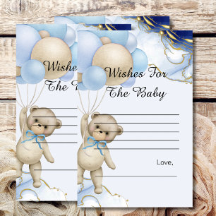 Papier Souhaite baby shower jeu nous pouvons attendre