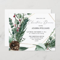 Souper de Noël Budget Winter Berries & Pine