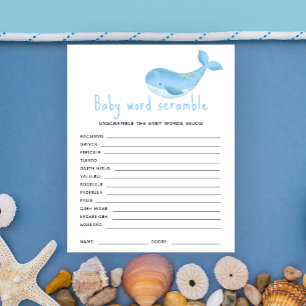 Papier Sous la mer - Bébé Parole