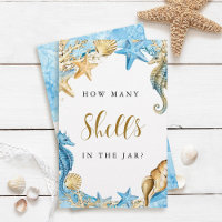 Sous la mer | Combien de coquilles dans le jeu Jar