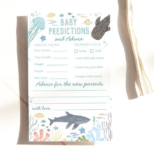 Papier Sous le Baby shower maritime Prédictions et consei
