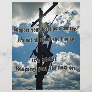 Papier Soutenez votre Lineman