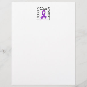 Papier Soutien à la maladie d'Alzheimer Avocat Cure