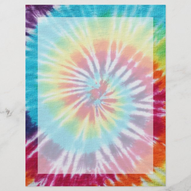 Papier Spirale arc-en-ciel (Devant)