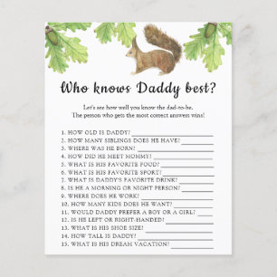 Papier Squirrel - Qui connaît Daddy meilleur jeu