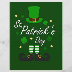 Papier St patrick Leprechaun