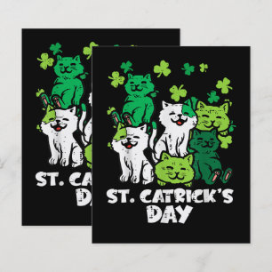 Papier St Patricks Catricks Day Cats Saint Pattys
