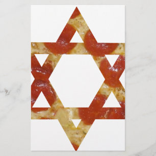 Papier star de la pizza de david