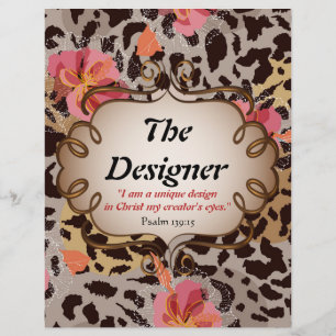 Papier Stationnaire Designer/ Poème Designer