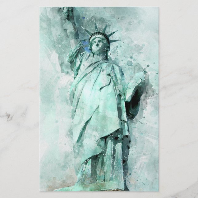 Papier Statue de la Liberté (Devant)