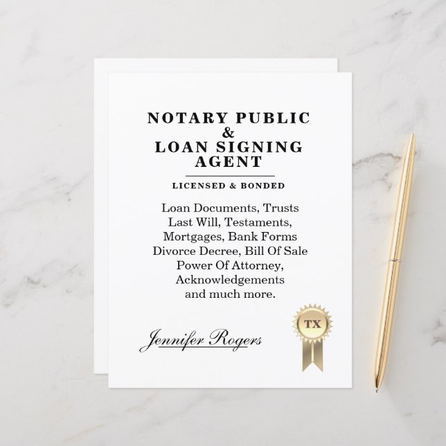 Papier Style de certificat de recherche de contrat (Devant/Arrière en situation)