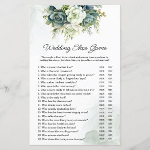 Papier Succulents Mariage ou Couples Jeu de chaussures de