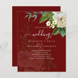 Papier Suite Mariage Sublime - Roses Blanches