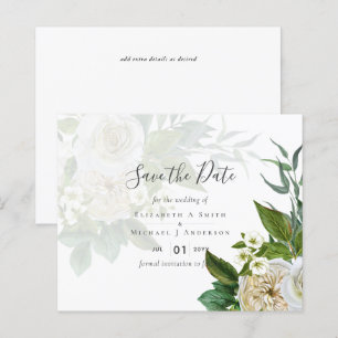 Papier Suite Mariage Sublime - Roses Blanches