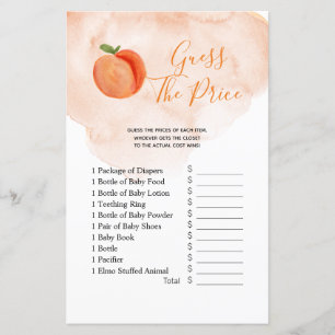 Papier Summer Sweet Little Peach Prix Jeu