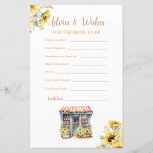 Papier Sunflower Elle n'est plus au marché Conseils & Voe