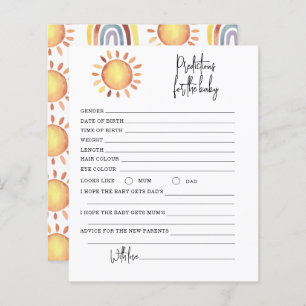 Papier Sunshine prédictions et conseils
