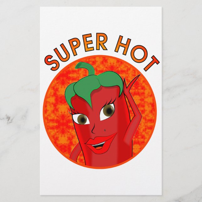 Papier Super Hot Pepper Diva (Devant)