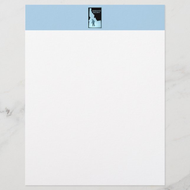 Papier Sûreté Sasquatch (Devant)