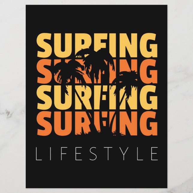 Papier Surf Style de vie Surf (Devant)