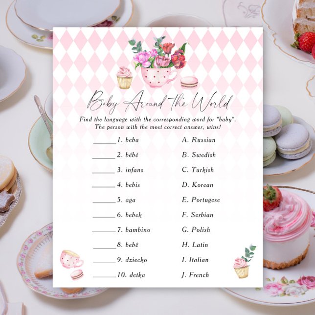 Papier Sweet a brwing - Baby partout dans le monde jeu (Créateur téléchargé)