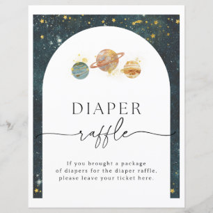 PAPIER SYMBOLE DE DISQUETTE D'ESPACE   BABY SHOWER