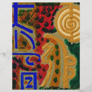 Papier Symboles principaux de guérison REIKI