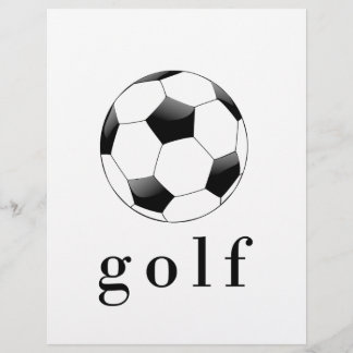 Papier T-Shirt drôle de sport Balle de Football Golf