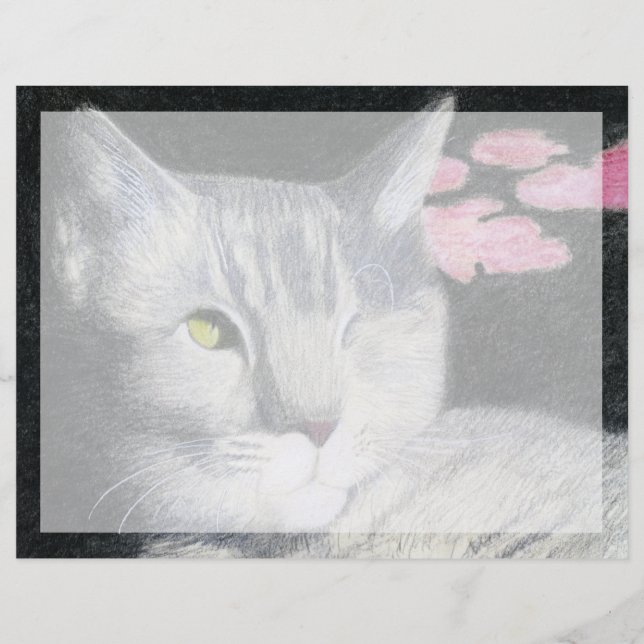Papier Tabby Cat (Devant)
