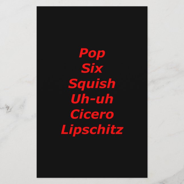 Papier Tango bloc de cellule (Devant)